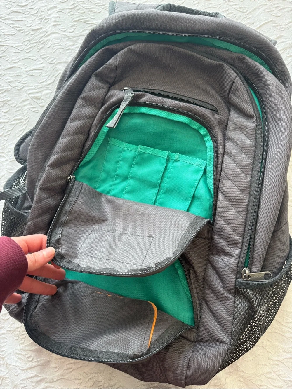 Trans by Jansport Grey Backpack Bookbag